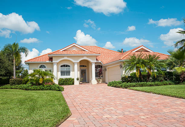 Residential Paver Driveway in Fort Myers Shores, FL